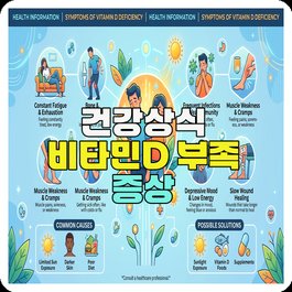 건강상식 비타민D 부족 증상