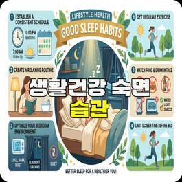 생활건강 숙면 습관