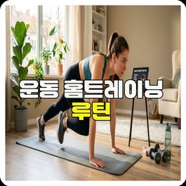 운동 홈트레이닝 루틴