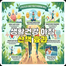 생활건강 아침 산책 효과