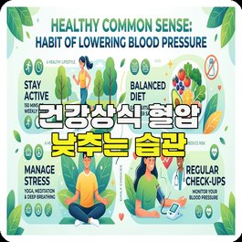 건강상식 혈압 낮추는 습관