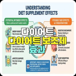 다이어트 다이어트 보조제 효과