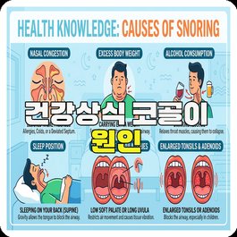 건강상식 코골이 원인